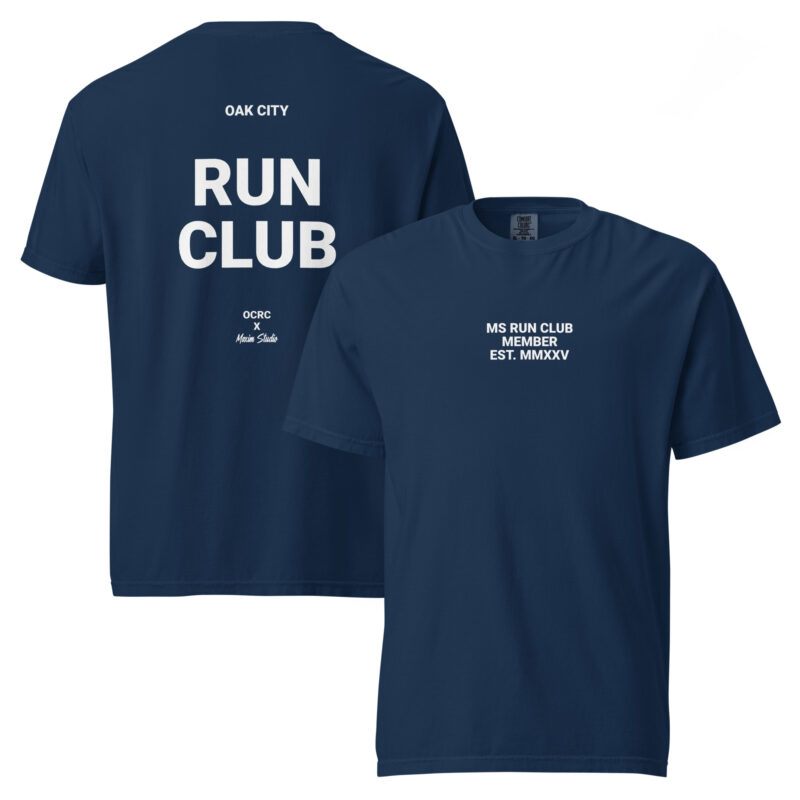MS Run Club – Unisex garment-dyed heavyweight t-shirt 9