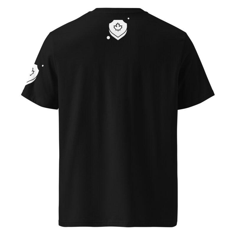 The maple leaf – Unisex organic ribbed neck t-shirt 7