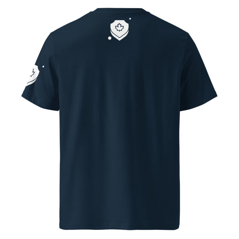 The maple leaf – Unisex organic ribbed neck t-shirt 10
