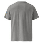 Two-tone fist with embroidery – Unisex organic ribbed neck t-shirt 15