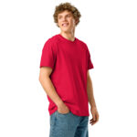 The maple leaf – Unisex organic ribbed neck t-shirt 3