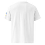 Two-tone fist with embroidery – Unisex organic ribbed neck t-shirt 18