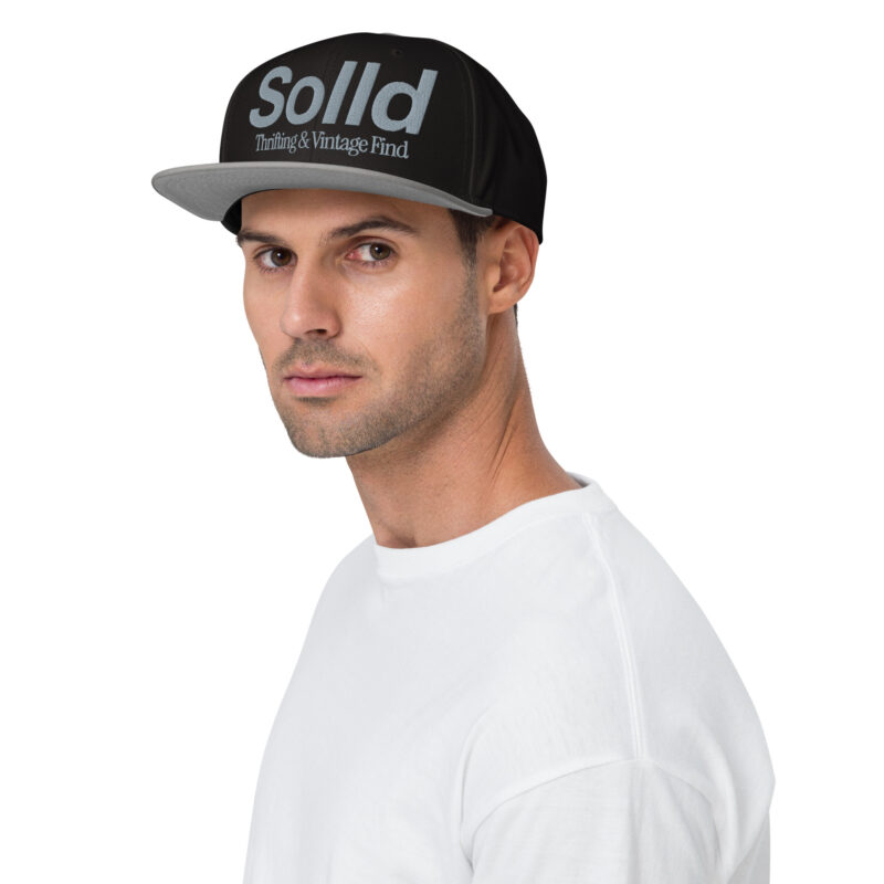 Solld – Snapback Hat with embroidery 2