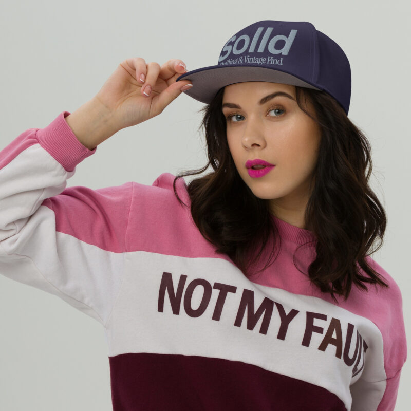 Solld – Snapback Hat with embroidery 3