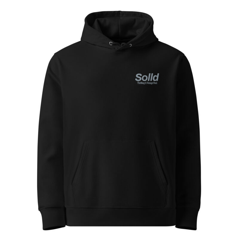 Solld – Unisex essential eco hoodie with embroidery