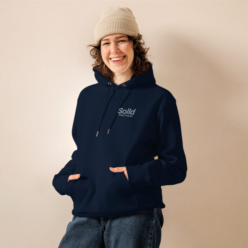 Solld – Unisex essential eco hoodie with embroidery 4