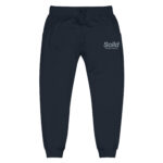 Solld – Unisex fleece sweatpants with embroidery 8
