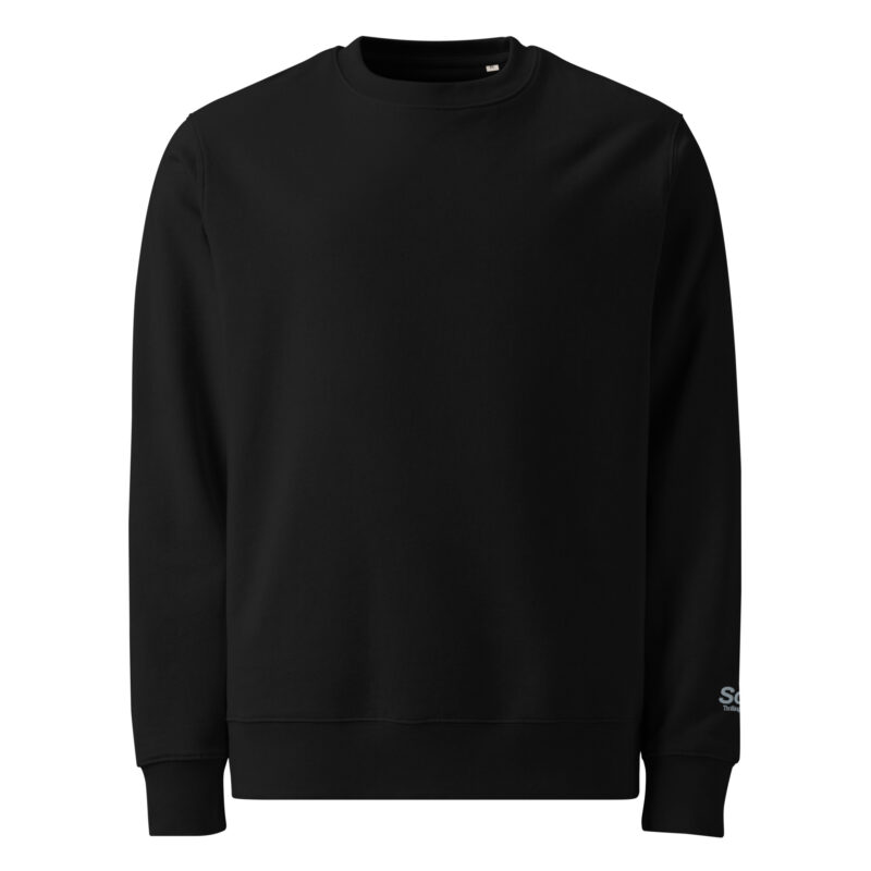 Solld – Unisex eco sweatshirt with embroidery 7