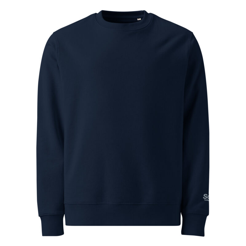 Solld – Unisex eco sweatshirt with embroidery 9