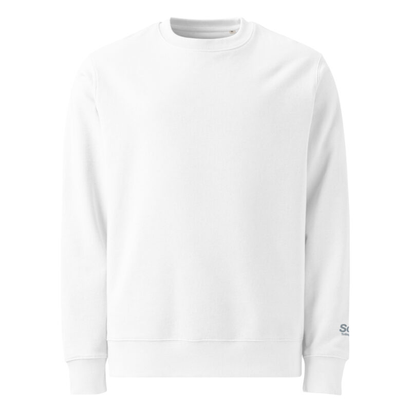 Solld – Unisex eco sweatshirt with embroidery 12
