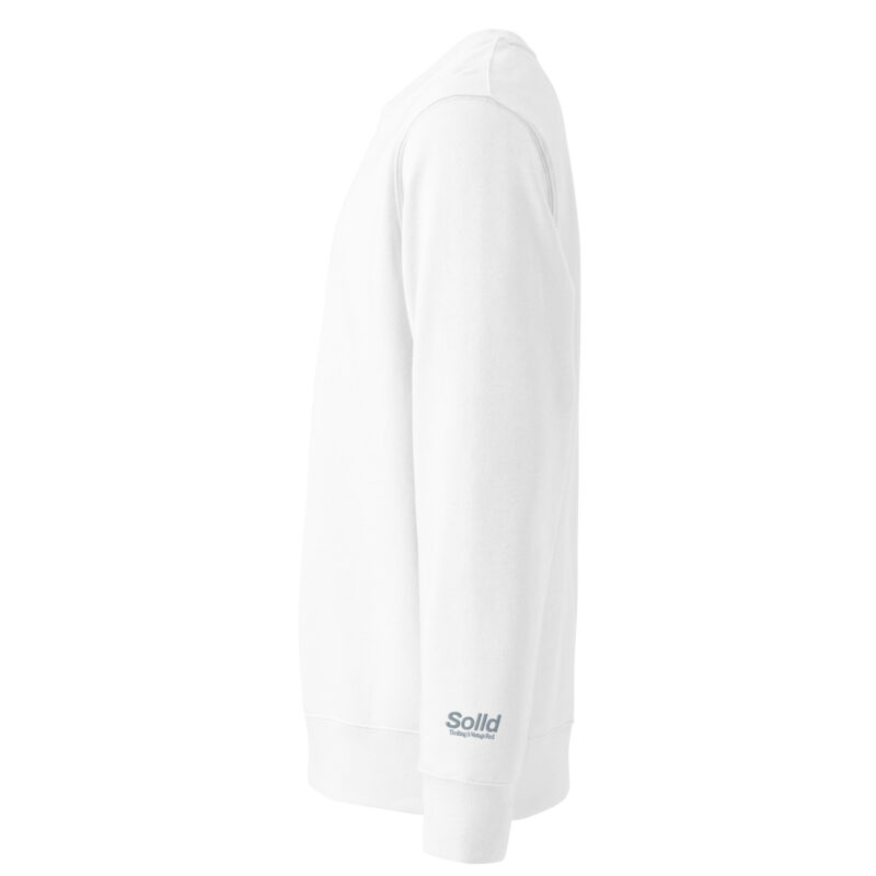 Solld – Unisex eco sweatshirt with embroidery 11
