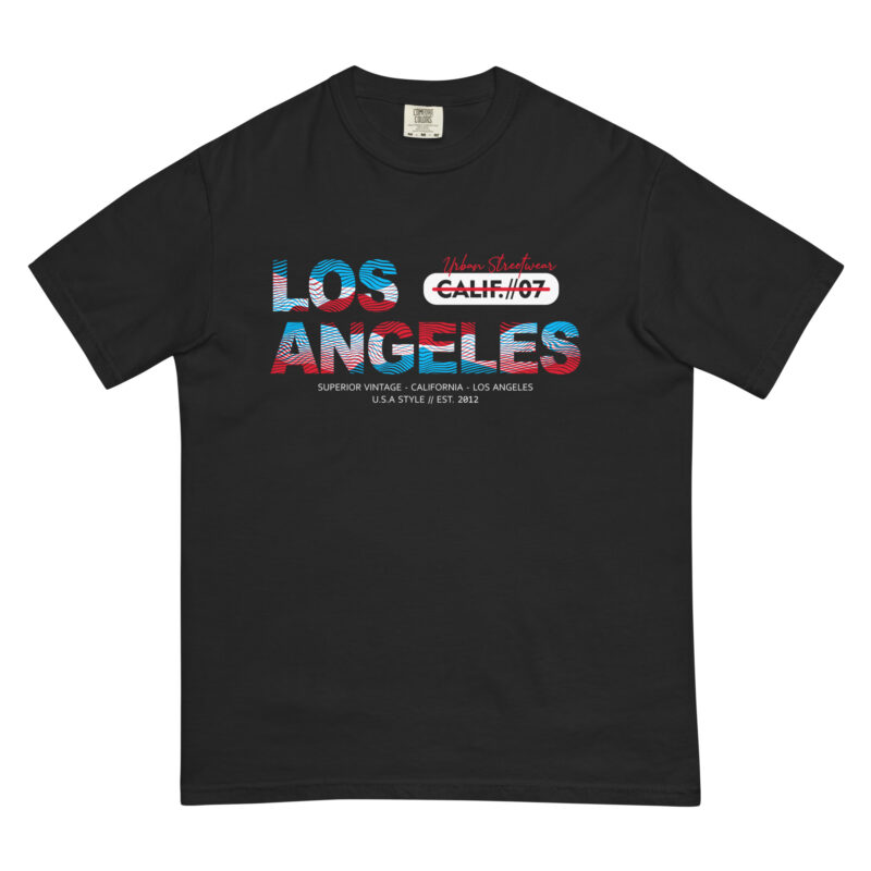 Los Angeles – Garment-dyed heavyweight t-shirt 11