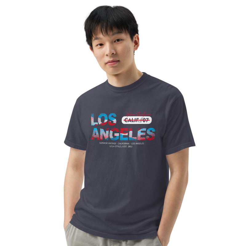 Los Angeles – Garment-dyed heavyweight t-shirt 9