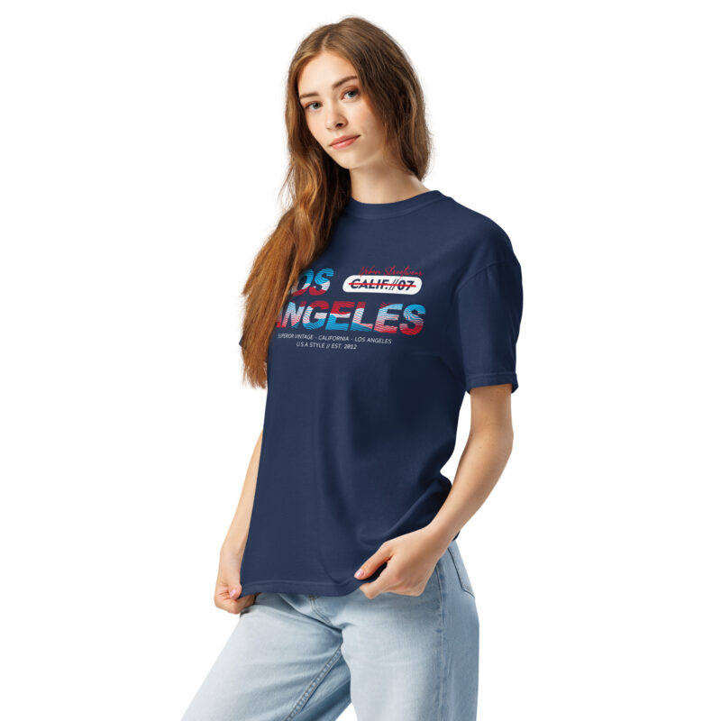 Los Angeles – Garment-dyed heavyweight t-shirt 10