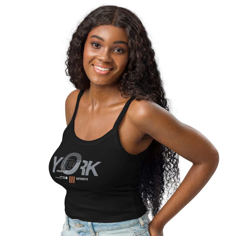 NYC City – Women’s micro-rib tank top 2