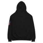 Pitbull face with usa flag – Unisex oversized hoodie 7