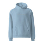 Choose Freedom First – Unisex oversized hoodie