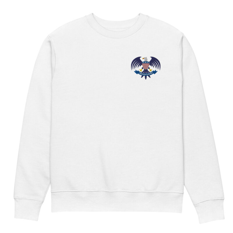 Eagle Seal – Unisex eco sweatshirt with embroidery 10