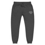 Choose Freedom First – Fleece sweatpants with embroidery 9