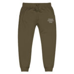 Choose Freedom First – Fleece sweatpants with embroidery 12