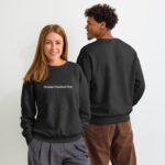 Choose Freedom First – Garment-dyed fleece crewneck sweatshirt 2
