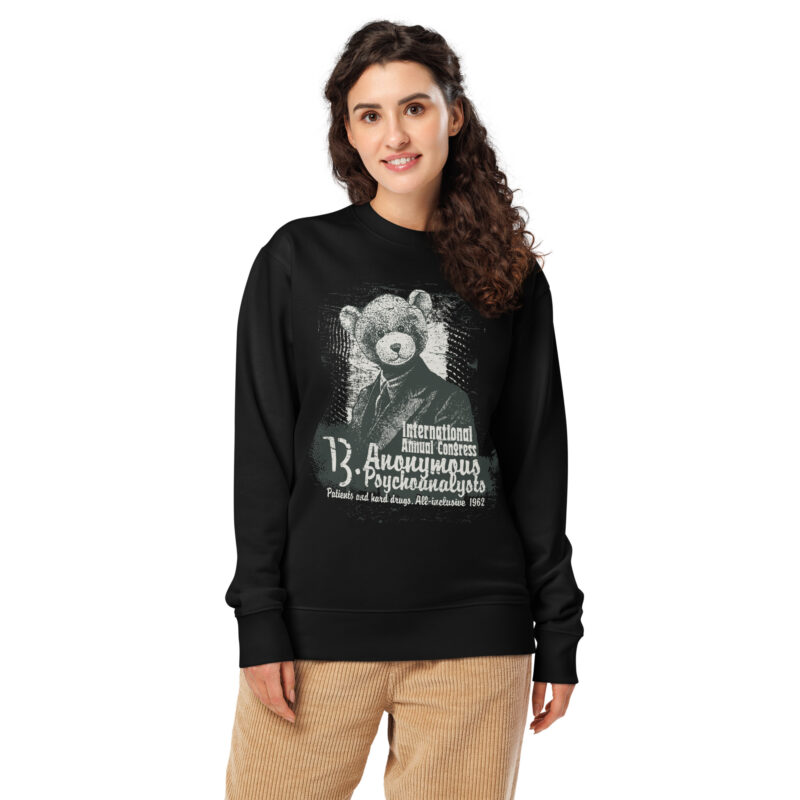 Anonymous Psychoanalysts – Unisex organic sweatshirt 2