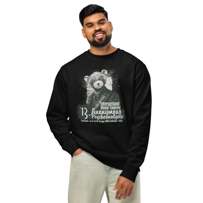 Anonymous Psychoanalysts – Unisex organic sweatshirt 3