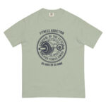 Fitness Addiction Unisex Heavyweight Garment‑Dyed Tee