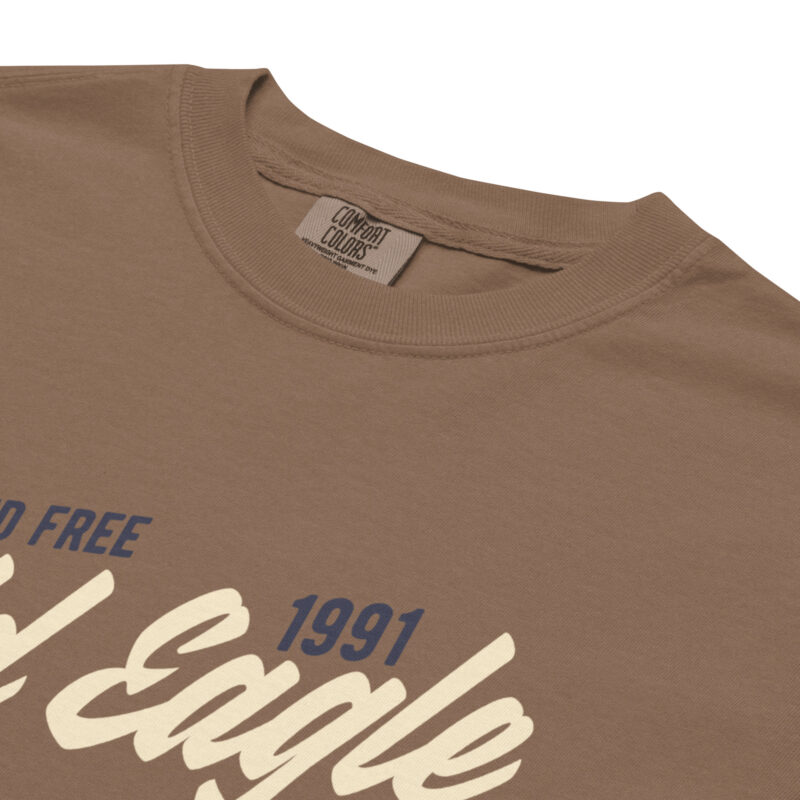 Wild Eagle Vintage‑Wash Heavyweight Tee 3