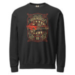 Iron Muscle Unisex Garment‑Dyed Fleece Sweatshirt 7