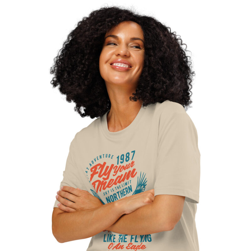 Fly Your Dream Premium Organic Unisex T‑Shirt 4