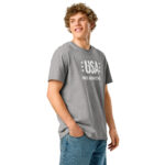 USA Unisex Organic Ribbed T-Shirt 5