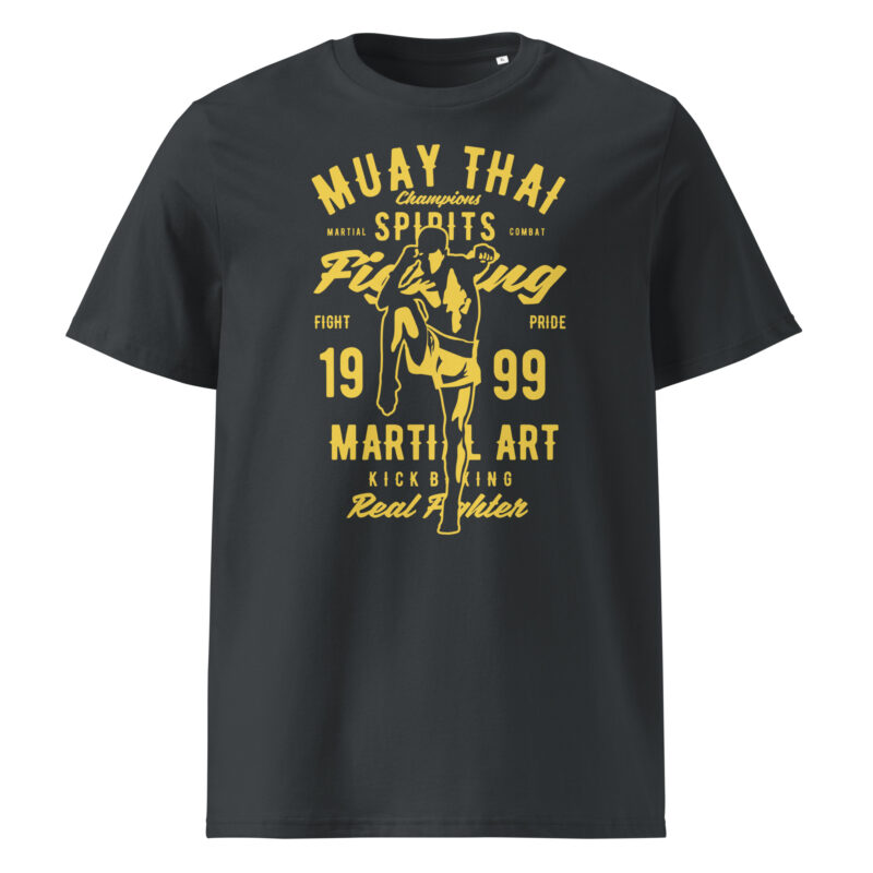 Muay Thai 1999 Unisex Organic Cotton Tee 8