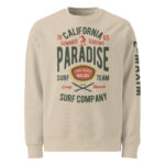 California Summer Surf Organic Unisex Sweatshirt