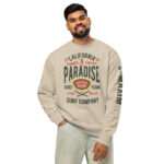 California Summer Surf Organic Unisex Sweatshirt 4