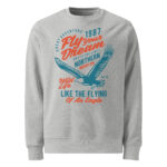 Fly Your Dream Unisex Organic Cotton Sweatshirt 10