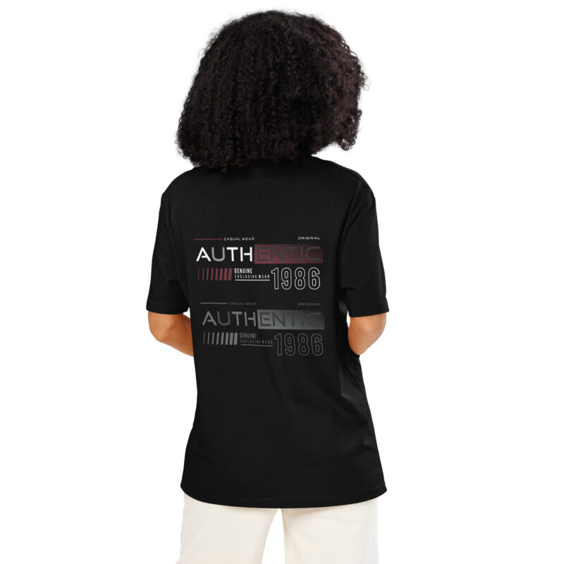 Authentic 1986 Unisex Organic Tee 3