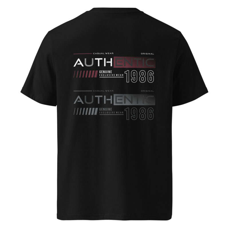 Authentic 1986 Unisex Organic Tee 8