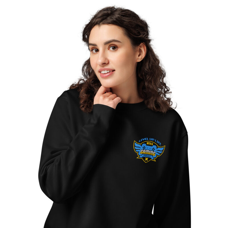 Gaming Mindset Unisex Organic Sweatshirt 3