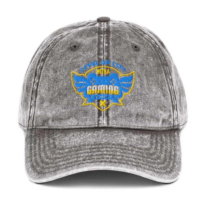 Gaming Mindset Vintage Cotton Twill Cap 13