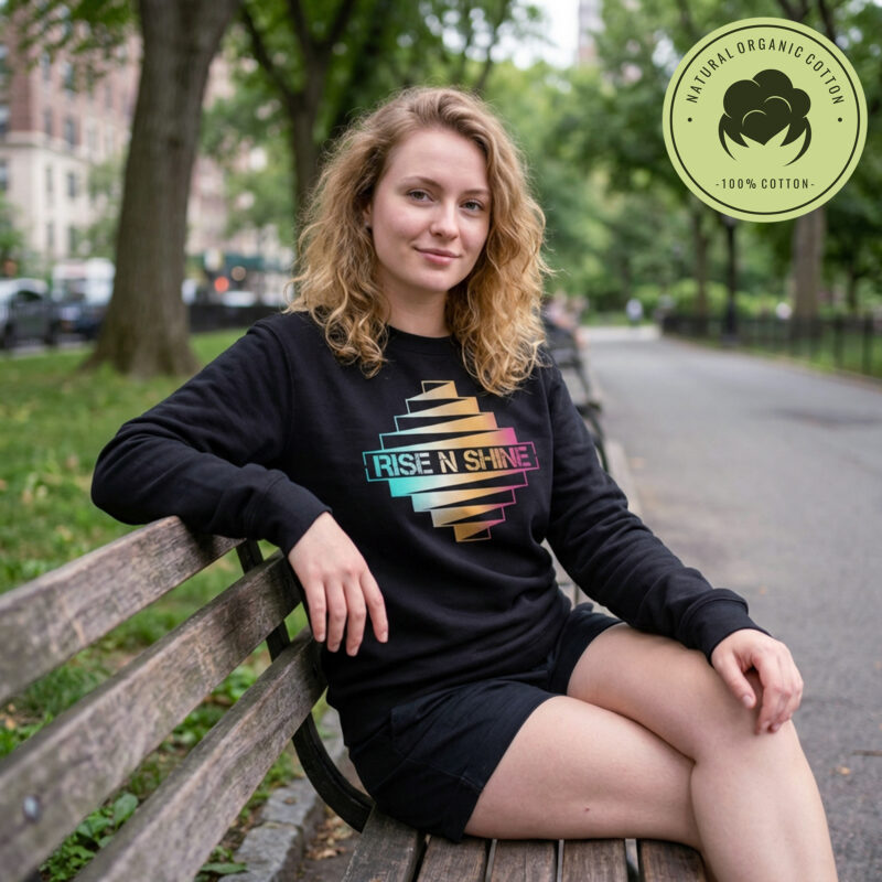 Unisex Eco Sweatshirt – Rise n Shine cover