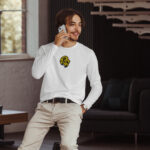 I Like Lions Embroidered Fitted Long Sleeve Crew 3