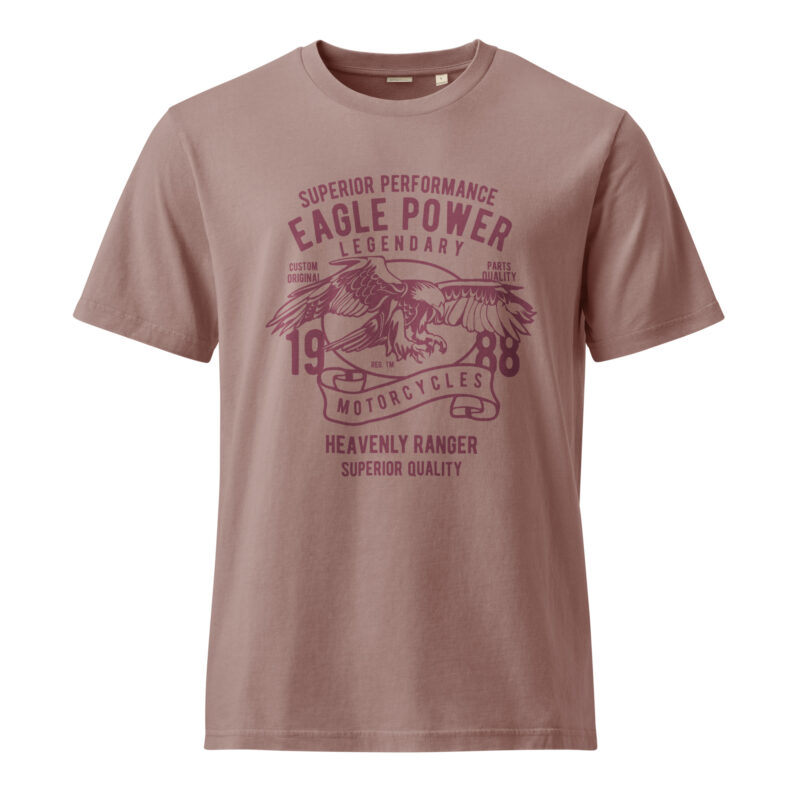 Eagle Power Unisex Vintage Garment‑Dyed T‑Shirt 10