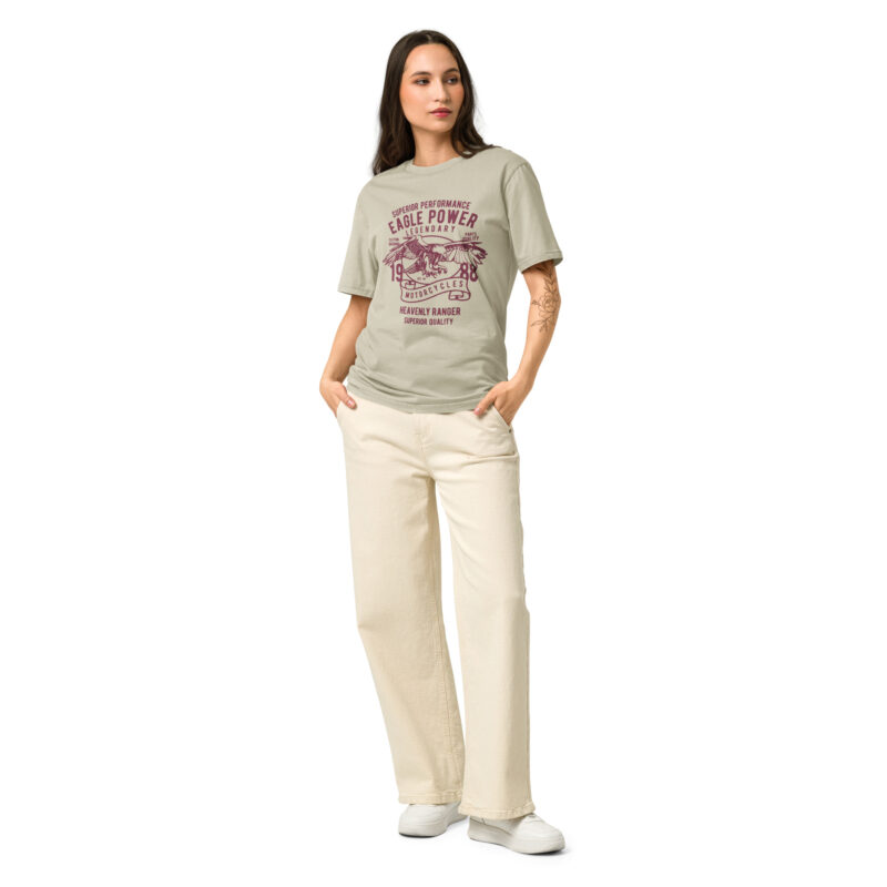 Eagle Power Unisex Vintage Garment‑Dyed T‑Shirt 6