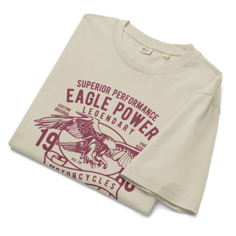 Eagle Power Unisex Vintage Garment‑Dyed T‑Shirt 7