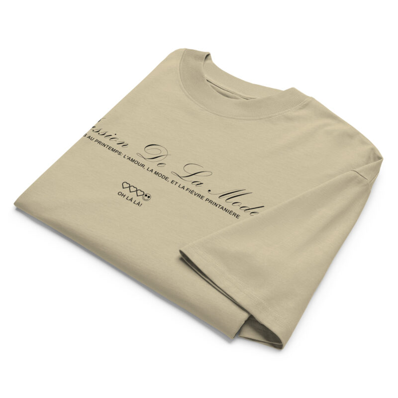Passion De La Mode Oversized Organic Cotton T‑Shirt 5