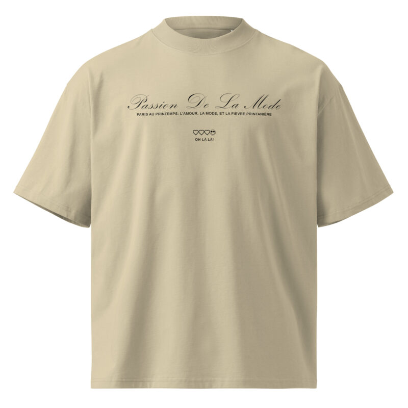 Passion De La Mode Oversized Organic Cotton T‑Shirt 7