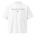 Passion De La Mode Oversized Organic Cotton T‑Shirt