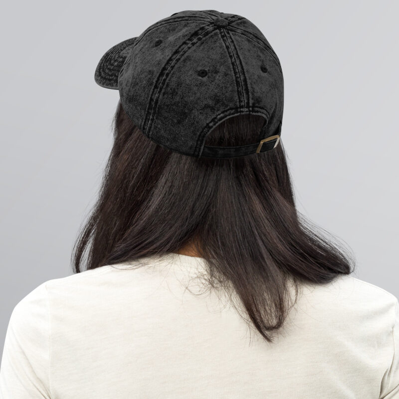 Le Printemps à Paris Vintage Cotton Twill Cap 2
