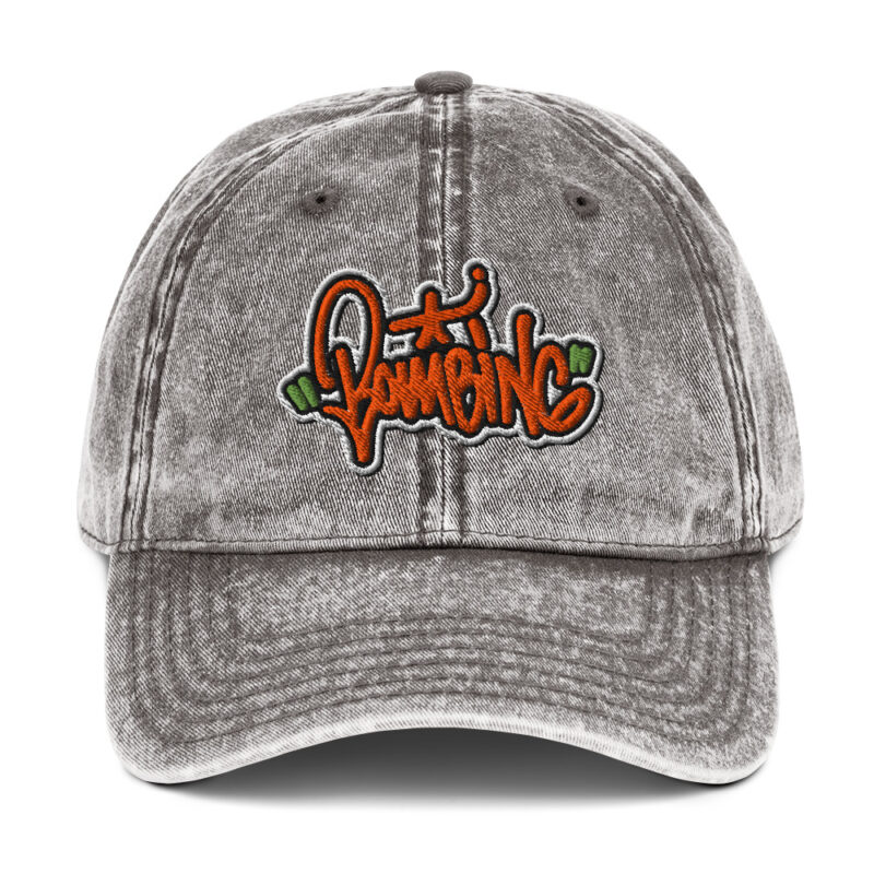Graffiti Bombing Vintage Cotton Twill Cap 12